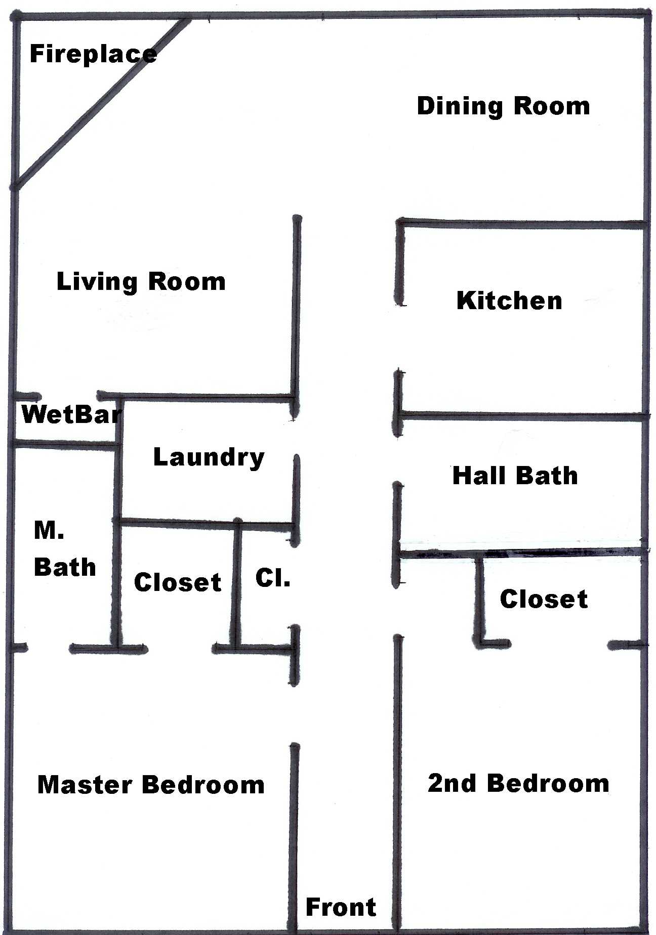  2 Bedroom Plan (21655 bytes)